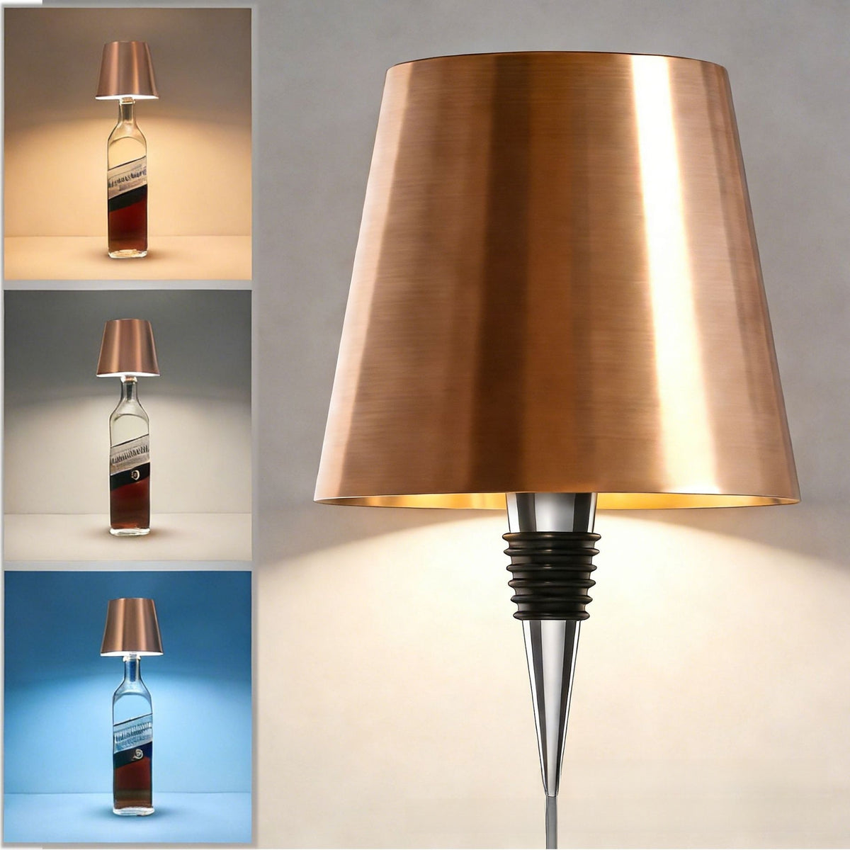 LumaLid - Bottle cap lamp